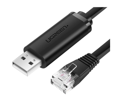 Kabel sieciowy RJ-45 (LAN) UGREEN CM204 Kabel Konsolowy USB - RJ45 Do Urządzeń Sieciowych 1.5m